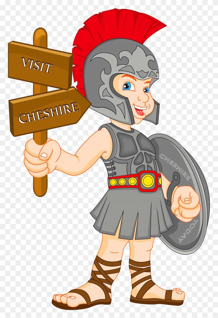 1101x1639 Visit Cheshire Today Imagenes De Un Soldado Romano Animado, Person, Human, Symbol HD PNG Download