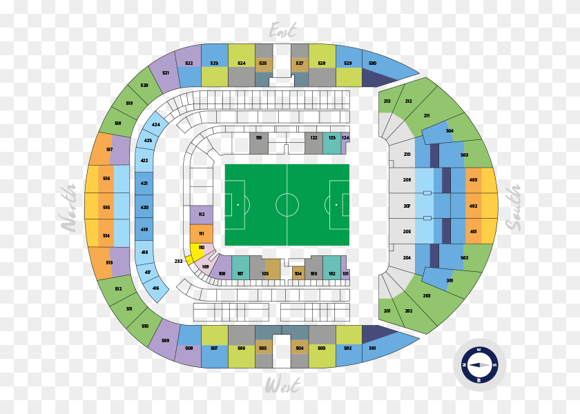 671x540 Visit Our Interactive Stadium Map To See The Views Tottenham New Stadium Plan, Game, Text, Wristwatch HD PNG Download
