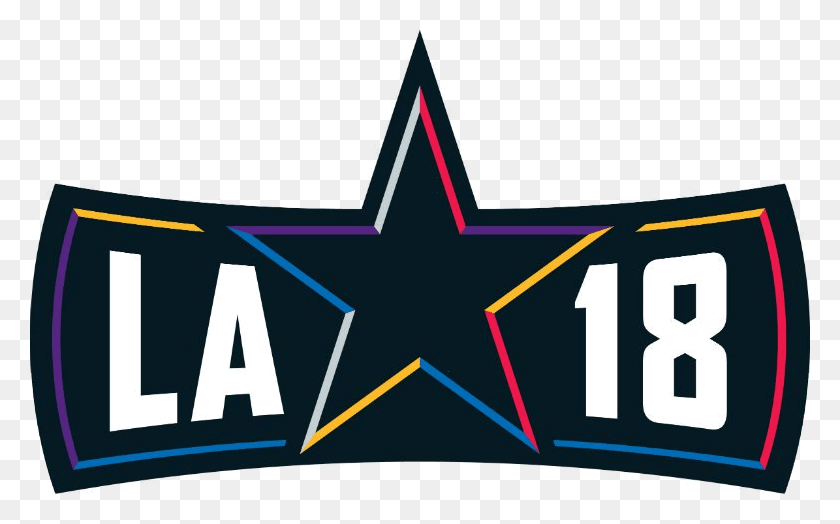 780x464 Посетите Pelicans Com Nba All Star Weekend 2018 Logo, Symbol, Star Symbol, Number Hd Png Скачать