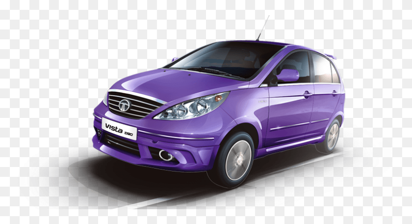 788x401 Descargar Png Vista D90 Ultra Violet Tata Vista, Coche, Vehículo, Transporte Hd Png