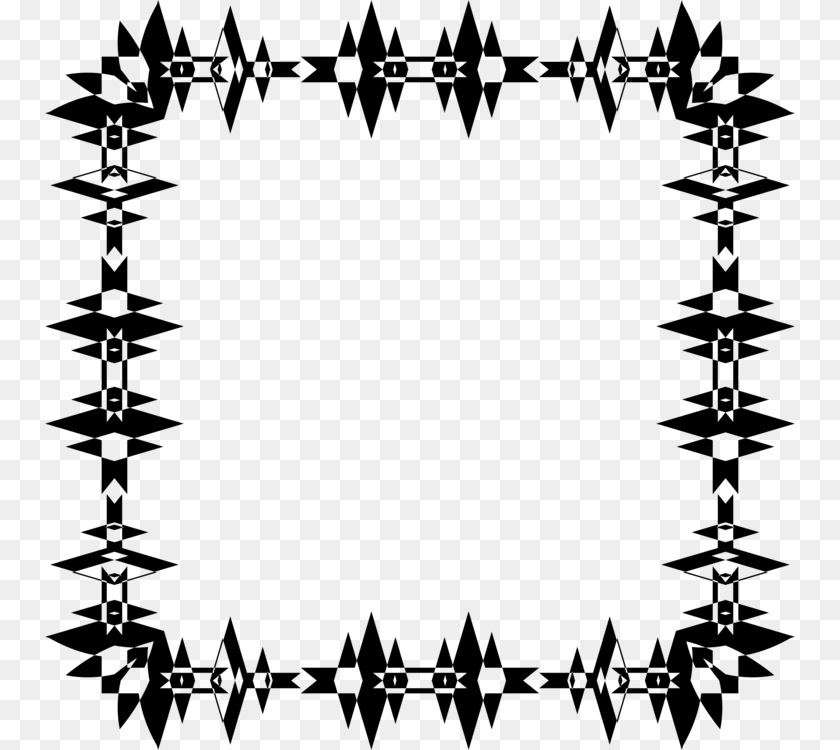 750x750 Visual Arts Black And White Art Deco, Gray Sticker PNG