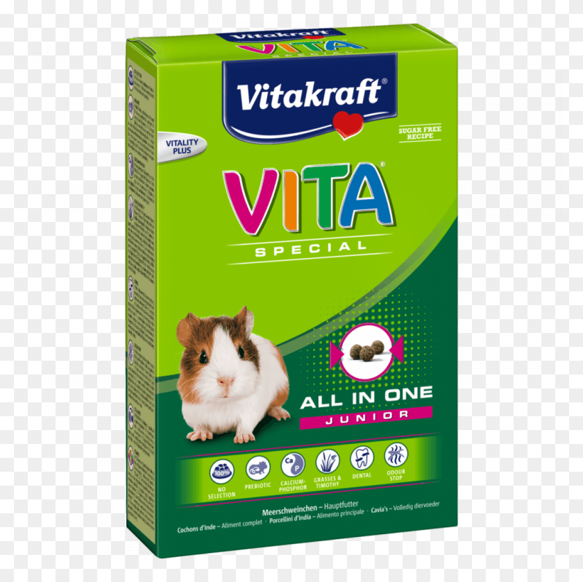 1000x1000 Vita Special Junior Guinea Pig By Vitakraft 600 G Buy Vitakraft Vita Special Junior, Cat, Pet, Mammal HD PNG Download