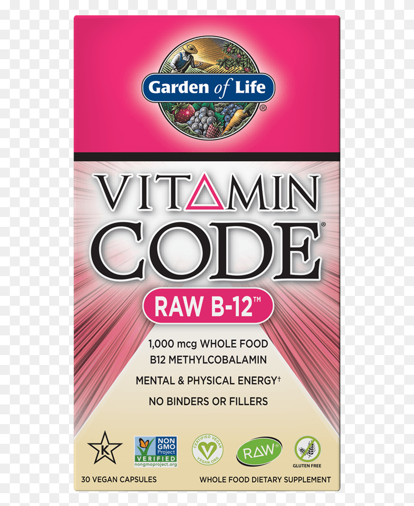 543x966 Vitamin Code Raw B 12 1000 Mcg Vitamin Code Raw, Poster, Advertisement, Flyer HD PNG Download