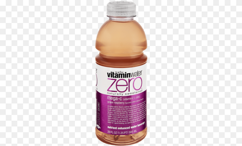 185x508 Vitamin Water Zero, Bottle, Shaker, Beverage, Juice Sticker PNG