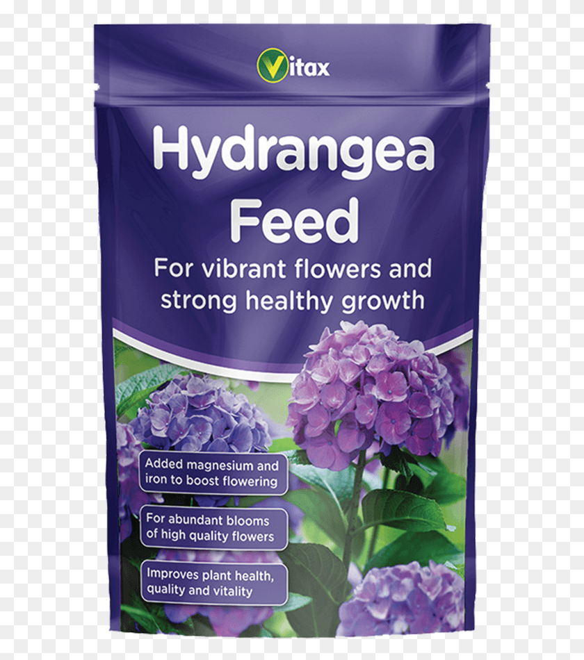 575x890 Vitax Hydrangea Feed 1 Кг Закрывающийся Пакет Hydrangea Serrata, Растение, Цветок, Цветение Png Скачать