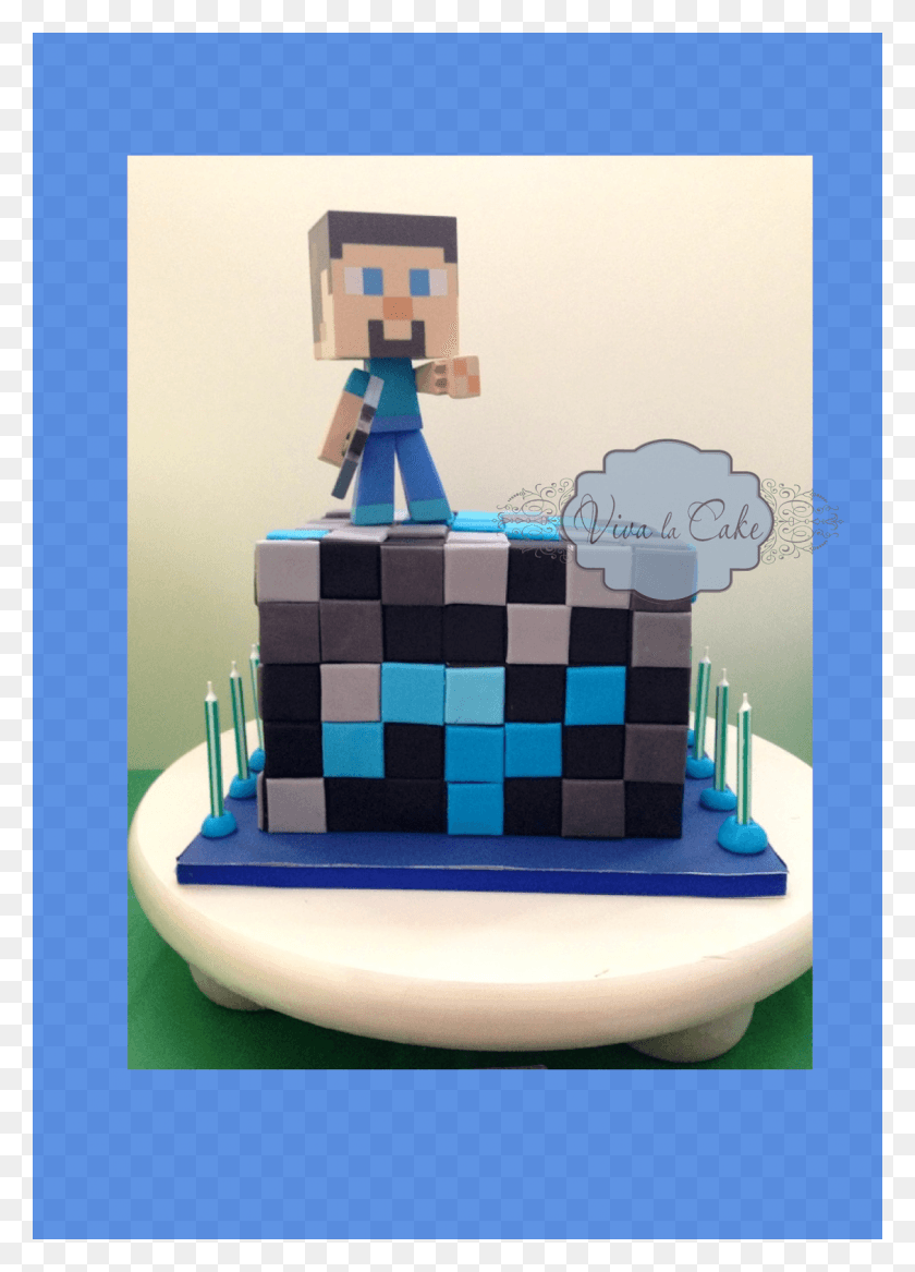 1127x1600 Блог Viva La Cake I Minecraft, Десерт, Еда, Торт Ко Дню Рождения Hd Png Скачать