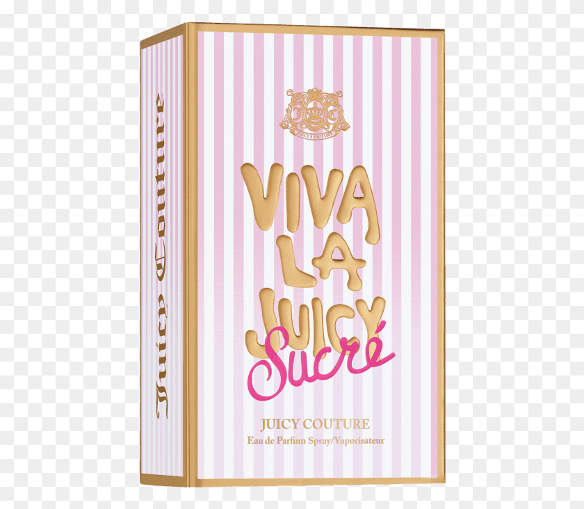 442x672 Descargar Png Viva La Juicy Sucr Juicy Couture Eau De Parfum, Texto, Sobre, Correo Hd Png