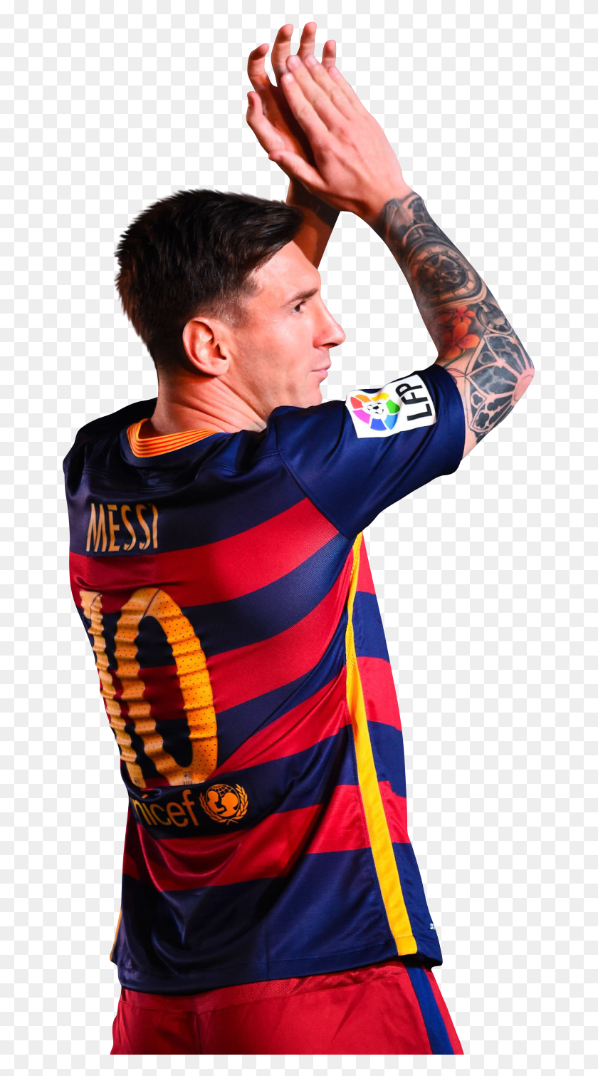 664x1450 Vivelesrenders Lionel Messi 2016, Sleeve, Clothing, Apparel HD PNG Download