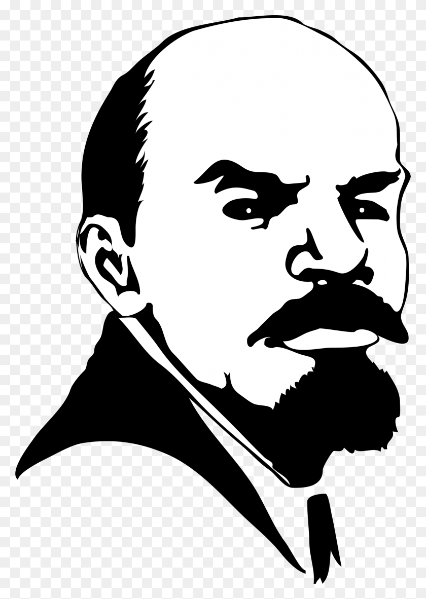 1611x2318 Descargar Png Vladimir Lenin Big Image Lenin Clip Art, Plantilla, Bigote, Cara Hd Png