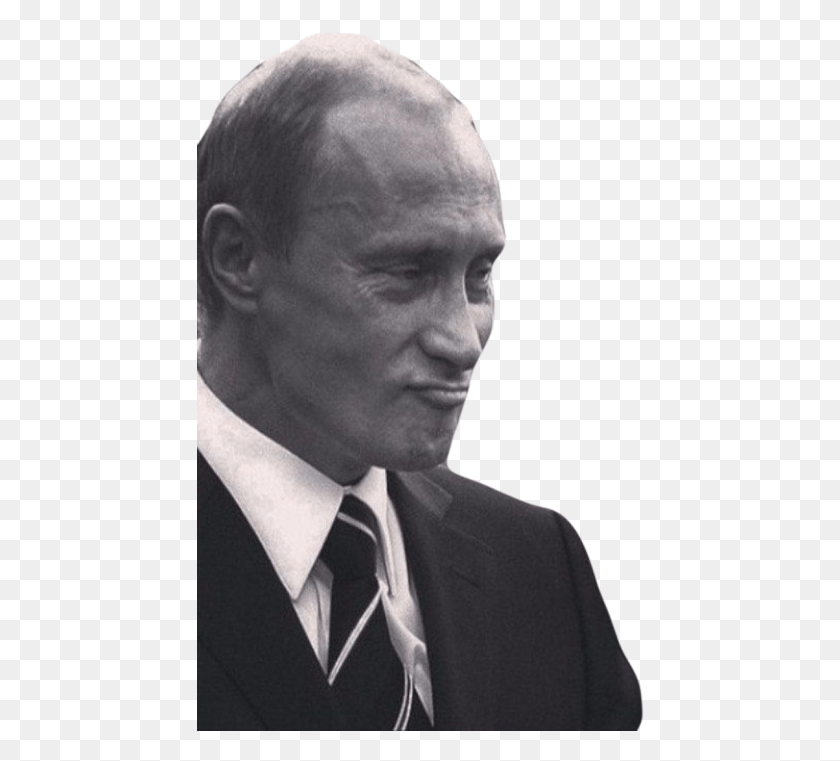 448x701 Vladimir Putin Putin Black And White, Head, Tie, Accessories HD PNG Download