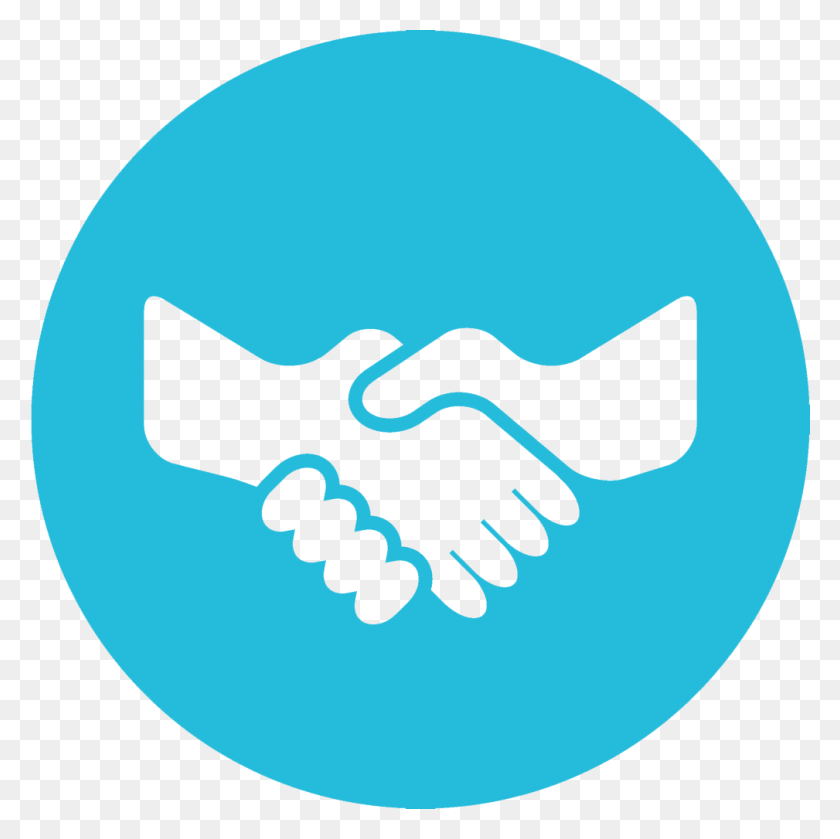 1009x1008 Vmi Handshake Blue Merger And Acquisition Icon, Text, Clothing, Apparel HD PNG Download