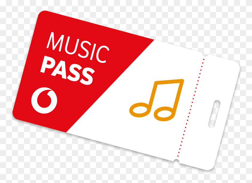 776x550 Vodafone Music Pass Sign, Text, Paper, Business Card HD PNG Download