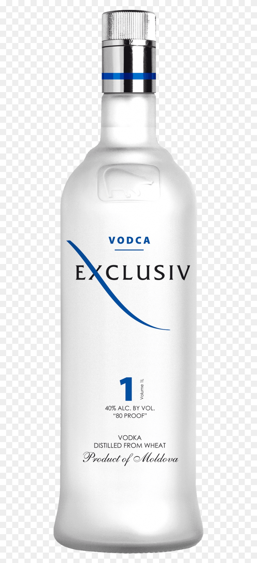 493x1774 Vodka Free Exclusiv Vodka Bottle, Tin, Can, Aluminium HD PNG Download