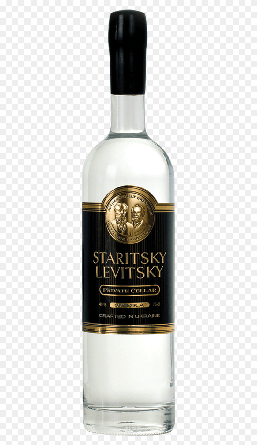 307x1393 Vodka Staritsky Levitsky Private Cellar Vodka, Liquor, Alcohol, Beverage HD PNG Download