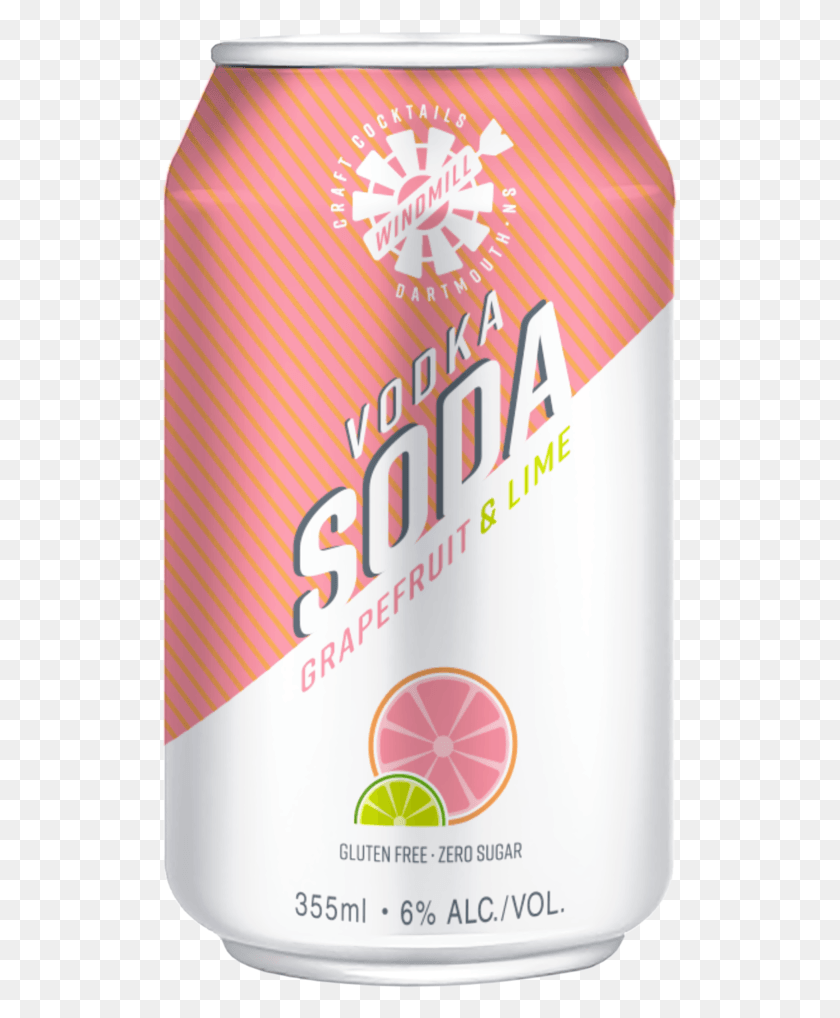 517x958 Vodkasoda Gfampl 3d 355 Can Hires, Tin, Bottle, Lager HD PNG Download
