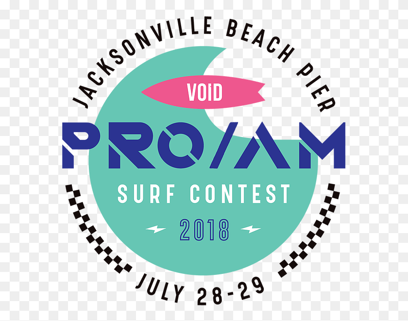589x601 Void Proam Surf Contest Circle, Poster, Advertisement, Label HD PNG Download
