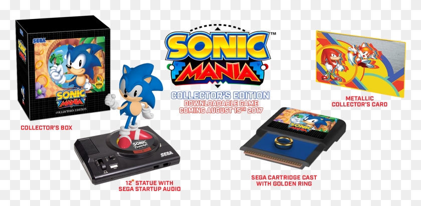 1768x799 Voir La Galerie Complte Switch Sonic Mania Collector39s Edition, Text, Poster, Advertisement HD PNG Download