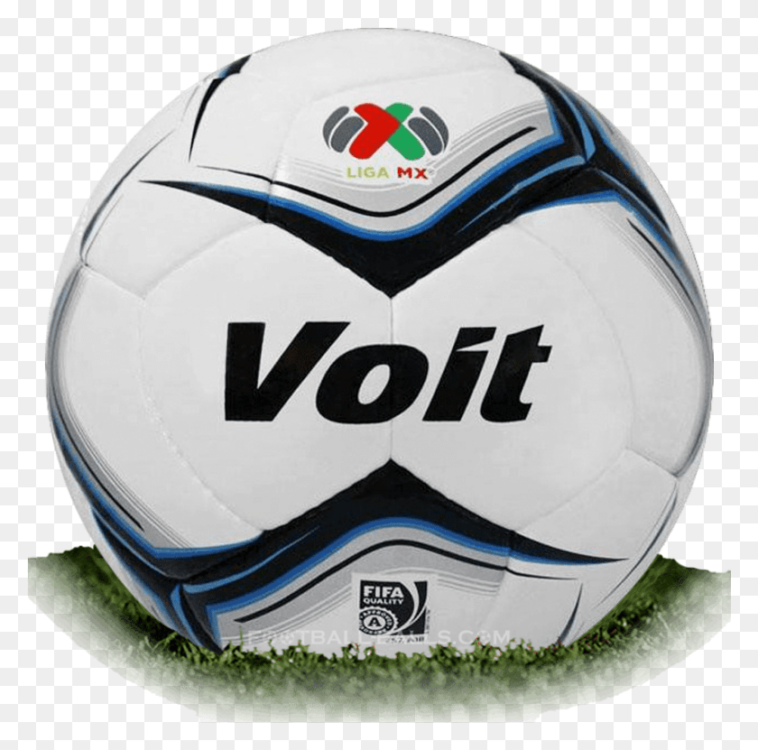 861x852 Футбольный Мяч Voit Alpha Silver - Официальный Матч Лиги Mx Balones De Futbol Voit, Футбольный Мяч, Футбол, Футбол Png Скачать
