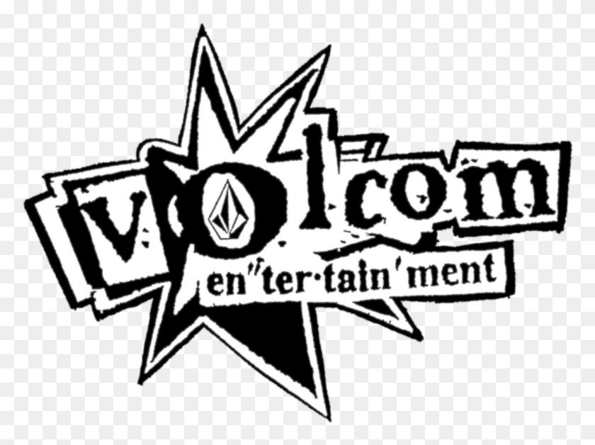 1100x802 Volcom Logo Volcom Entertainment, Label, Text, Symbol HD PNG Download