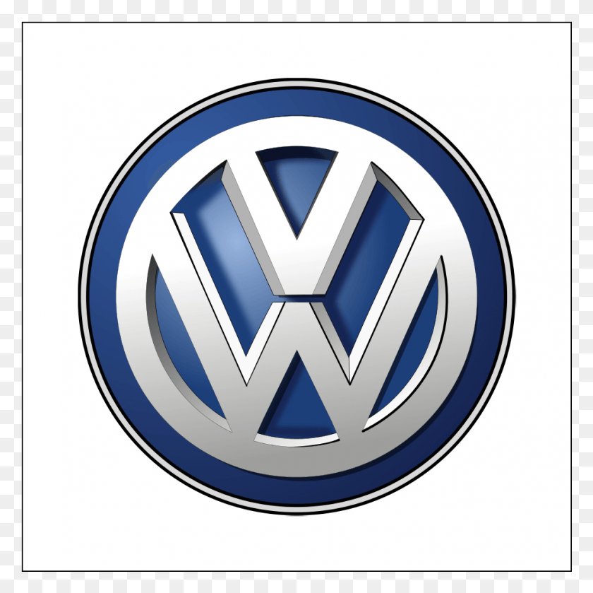 951x951 Volkswagen Logo 01 Легковые Автомобили Volkswagen, Символ, Товарный Знак, Футбольный Мяч Png Скачать