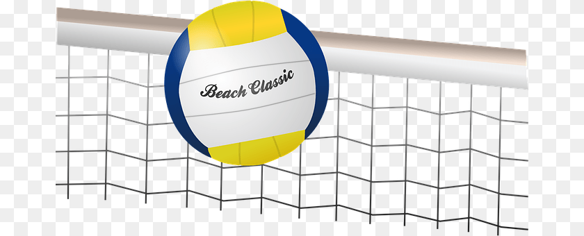 680x340 Volleyball Beach Volleyball Ball Net Game Volleyball Ball And Net, Sport, Soccer Ball, Soccer, Football Transparent PNG