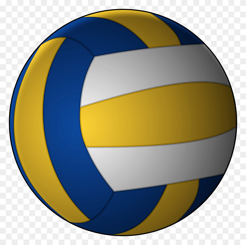 3895x3894 Volleyball Clip Art Volleyball, Soccer Ball, Ball, Soccer HD PNG Download