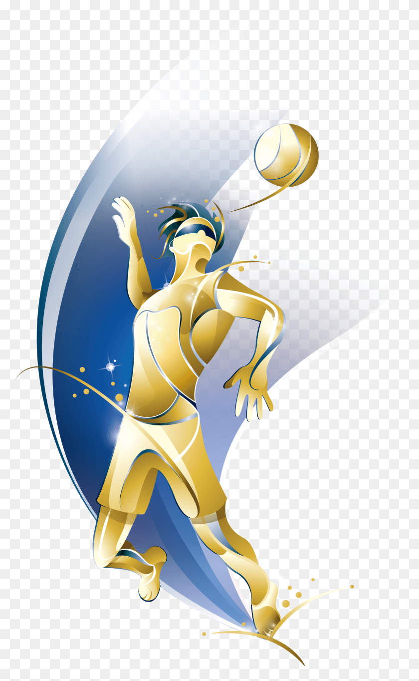 1941x3247 Волейбол Клипарт Чемпионы Мультфильм, Золото, На Открытом Воздухе Hd Png Скачать