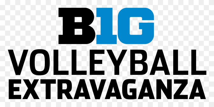 1416x655 Volleyball Extravaganza Debuts On Btn Wednesday New Big Ten, Text, Number, Symbol HD PNG Download