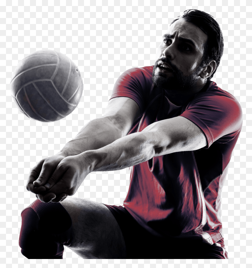 912x976 Volleyball Football Player, Person, Human, Sport HD PNG Download