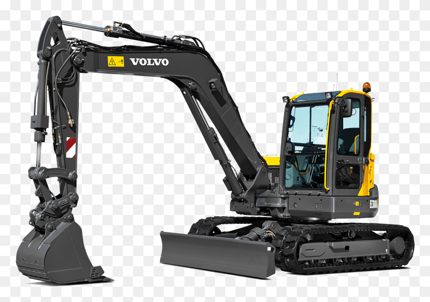 1600x1088 Volvo Ec 60 E, Tractor, Vehicle, Transportation HD PNG Download