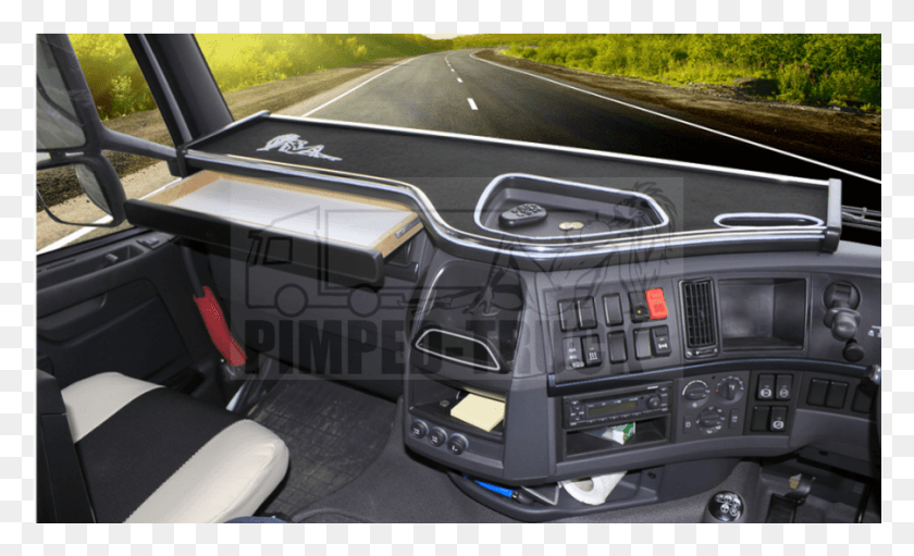 901x522 Volvo Fhfm 2011 2013 Large With Drawer Truck Table Volvo Fh 12 Table, Car, Vehicle, Transportation HD PNG Download