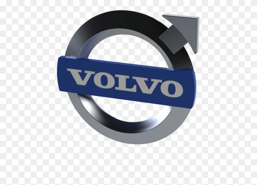 677x544 Descargar Png Volvo Logo 3D, Cinta, Símbolo, Marca Registrada Hd Png