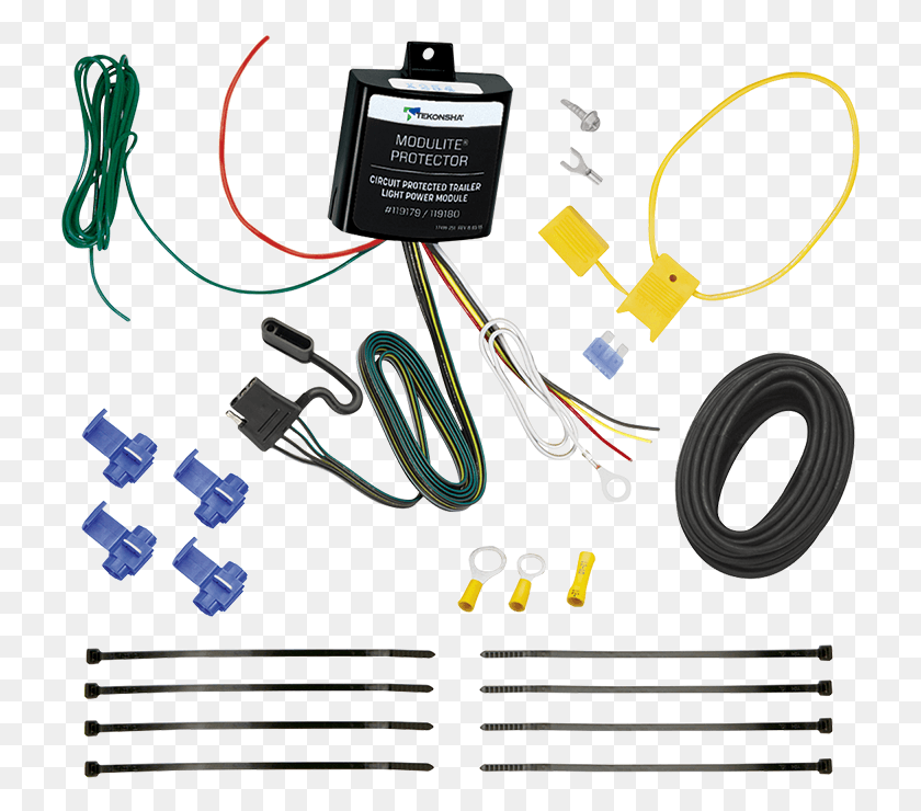 729x680 Volvo S70 Trailer Wiring, Electronics, Hardware, Adapter HD PNG Download