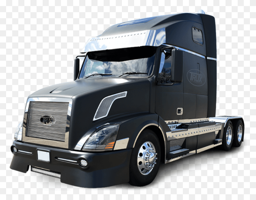 843x648 Volvo Vnl Custom Grill, Truck, Vehicle, Transportation HD PNG Download