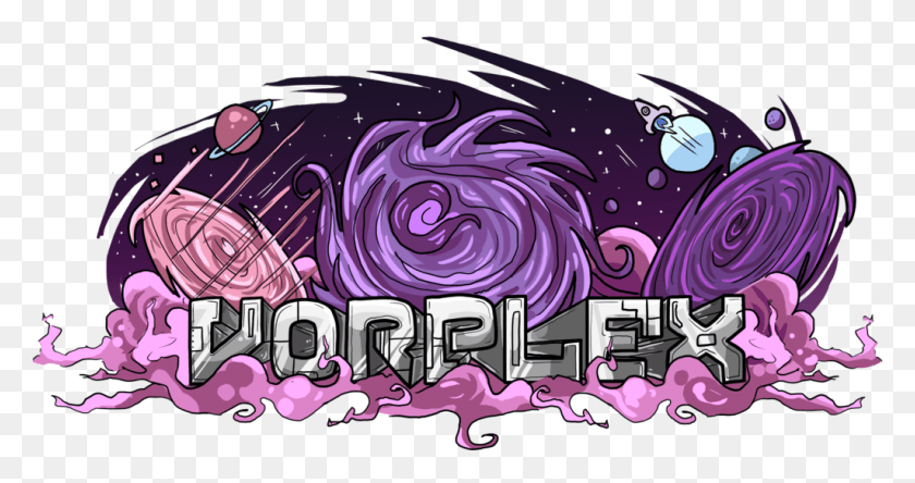 1024x505 Логотип Vorplex, Графика, Фиолетовый Png Скачать