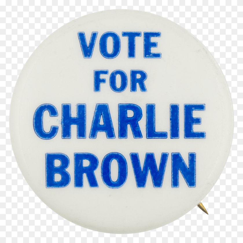 792x792 Vote For Charlie Brown Entertainment Button Museum Save Our Climate, Logo, Symbol, Trademark HD PNG Download