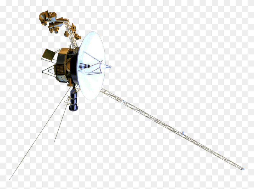 1107x803 Voyager 1 White Background, Antenna, Electrical Device, Bow HD PNG Download