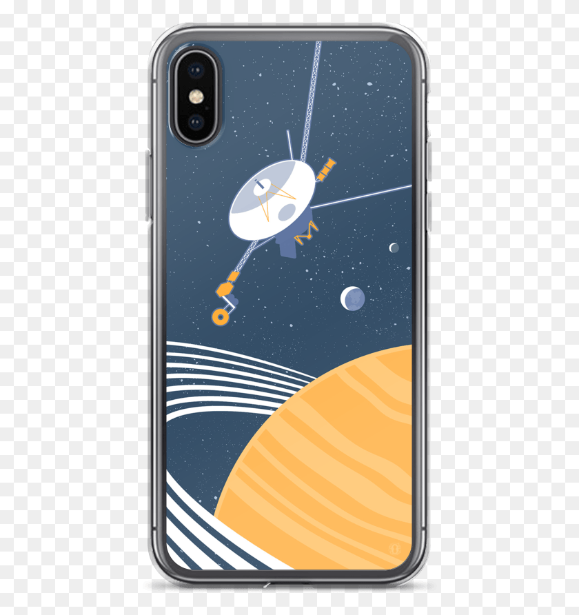 438x832 Voyager Case For Iphone By Oktopolis To Celebrate Nasa Satellite, Mobile Phone, Phone, Electronics HD PNG Download
