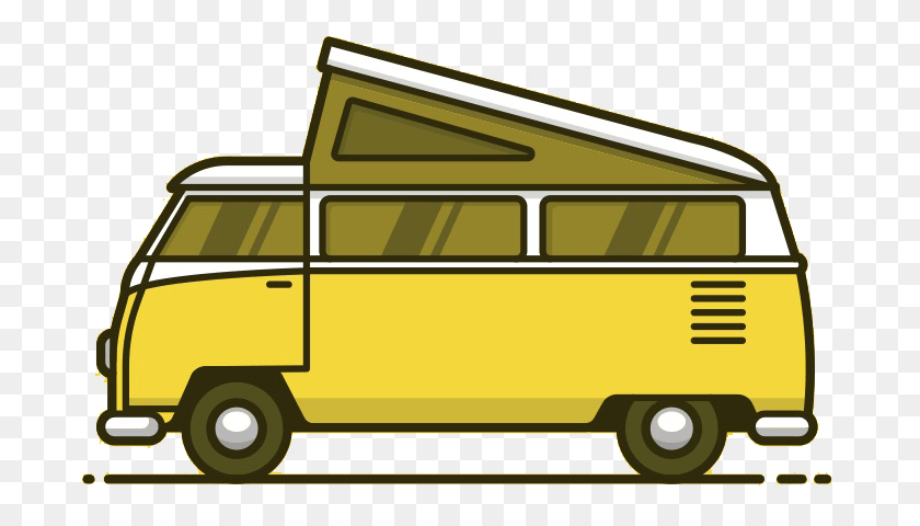 705x420 Vw Camper Oahu Compact Van, Caravan, Vehicle, Transportation HD PNG Download