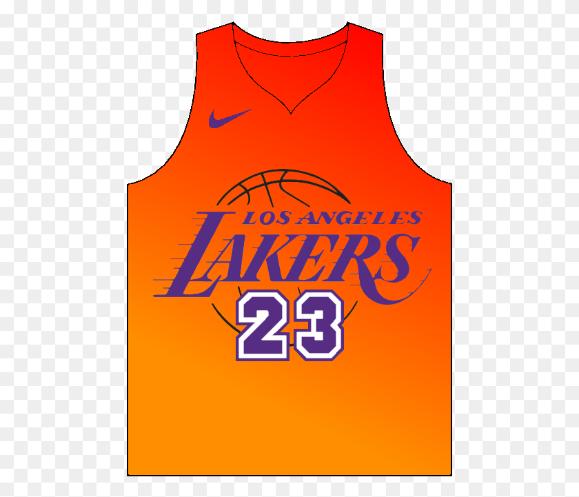 473x661 Vxvytwd Logos And Uniforms Of The Los Angeles Lakers, Poster, Advertisement, Clothing HD PNG Download