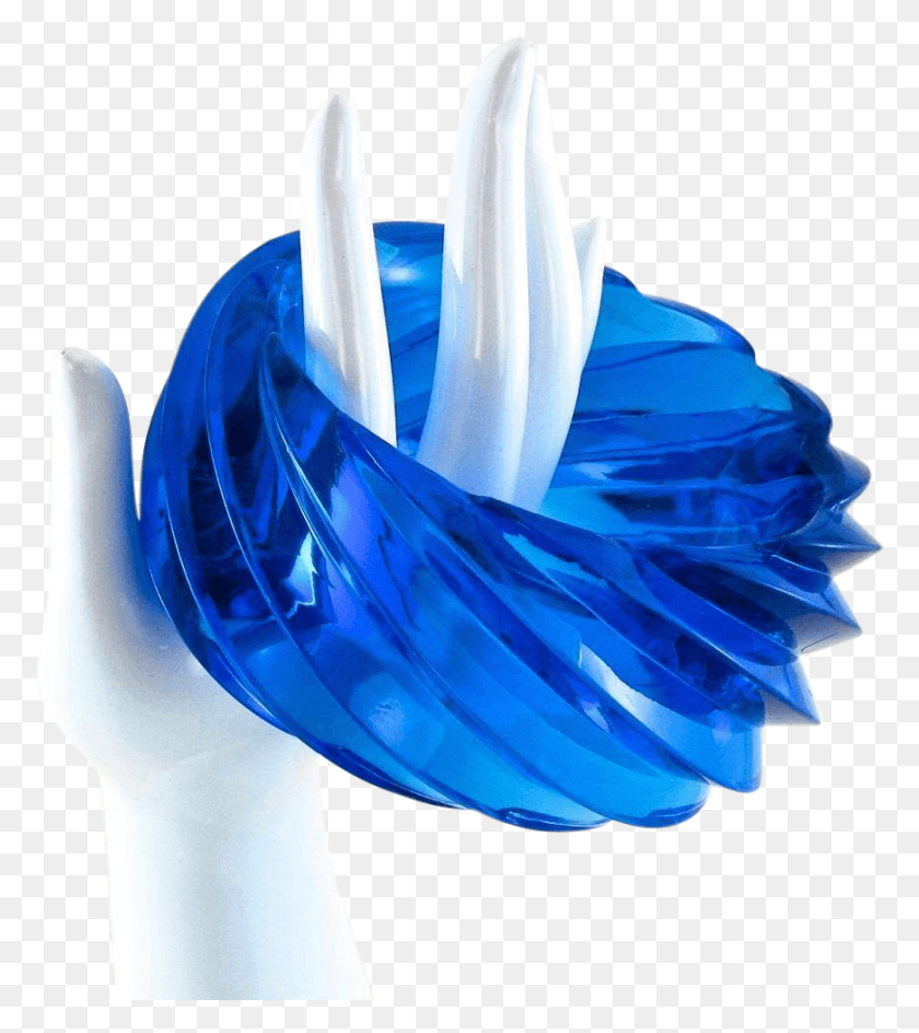 871x988 W Germany Huge True Blue Swirl Bangle Bracelet Balloon, Toothpaste, Pottery, Plastic HD PNG Download