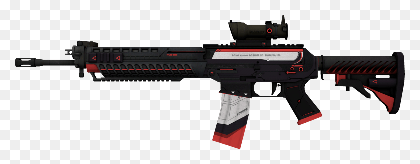 3614x1248 W Sg553 Csgo Sg 553 Cs Go, Gun, Weapon, Weaponry HD PNG Download