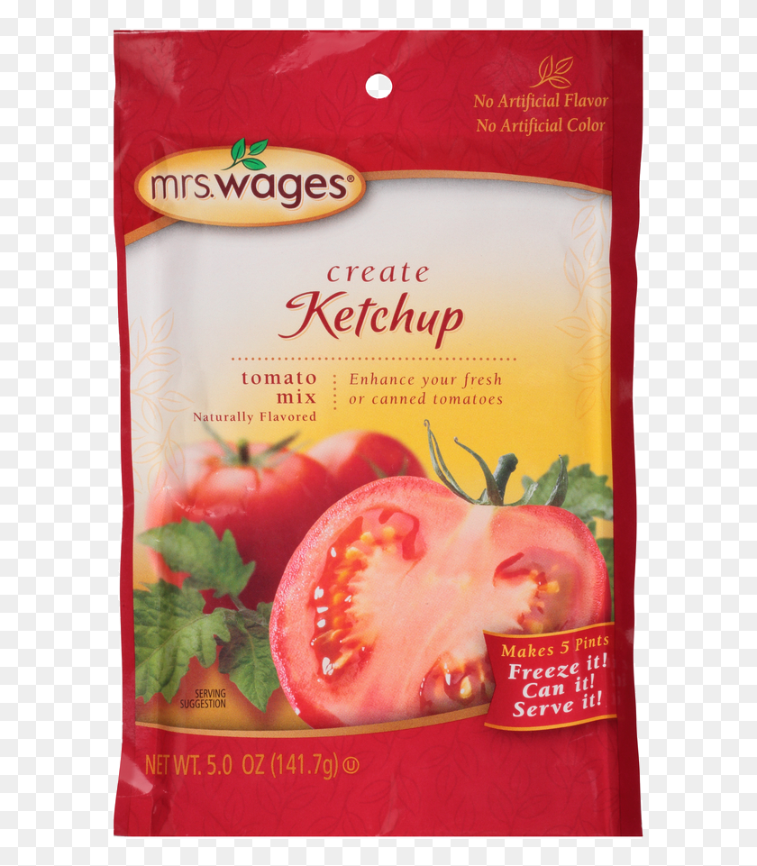 598x901 Wages Ketchup Mrs Wages Pasta Mix, Plant, Food, Vegetable HD PNG Download