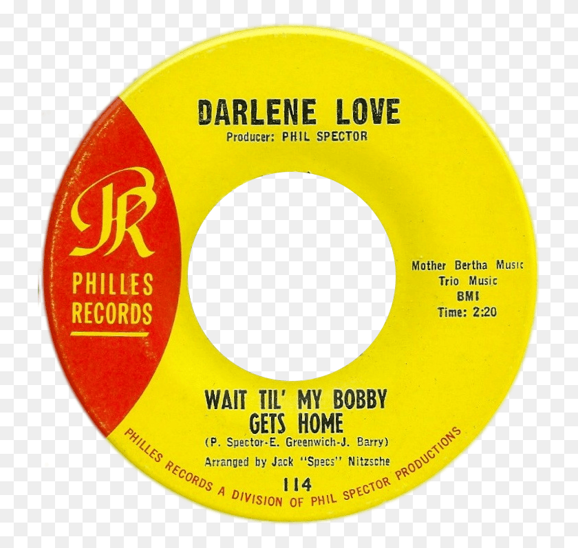 729x737 Wait Til My Bobby Gets Home By Darlene Love Us Vinyl Darlene Love Wait Til My Bobby Gets Home, Tape, Disk, Text HD PNG Download