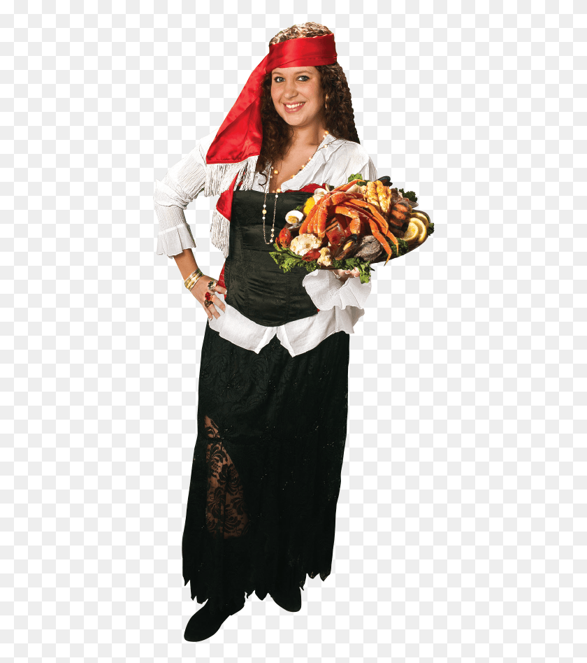 404x888 Waitress 1 Bouquet, Clothing, Apparel, Person HD PNG Download