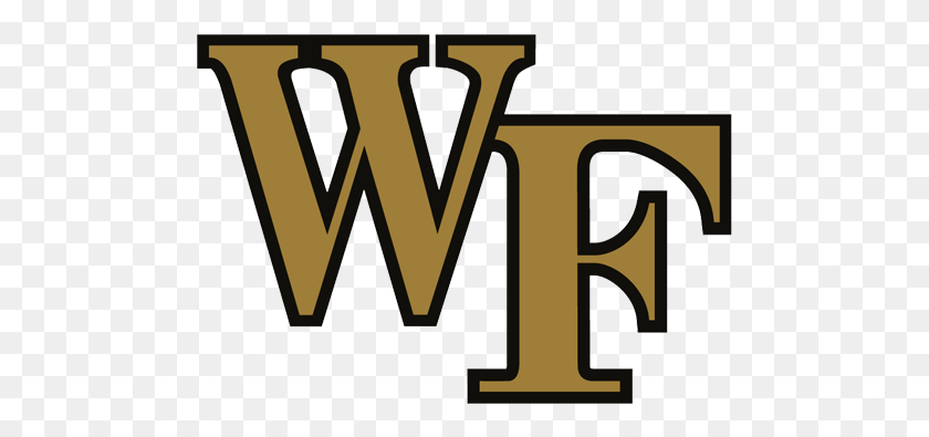 485x335 Wake Forest Wake Forest Wf Logo, Word, Text, Symbol HD PNG Download