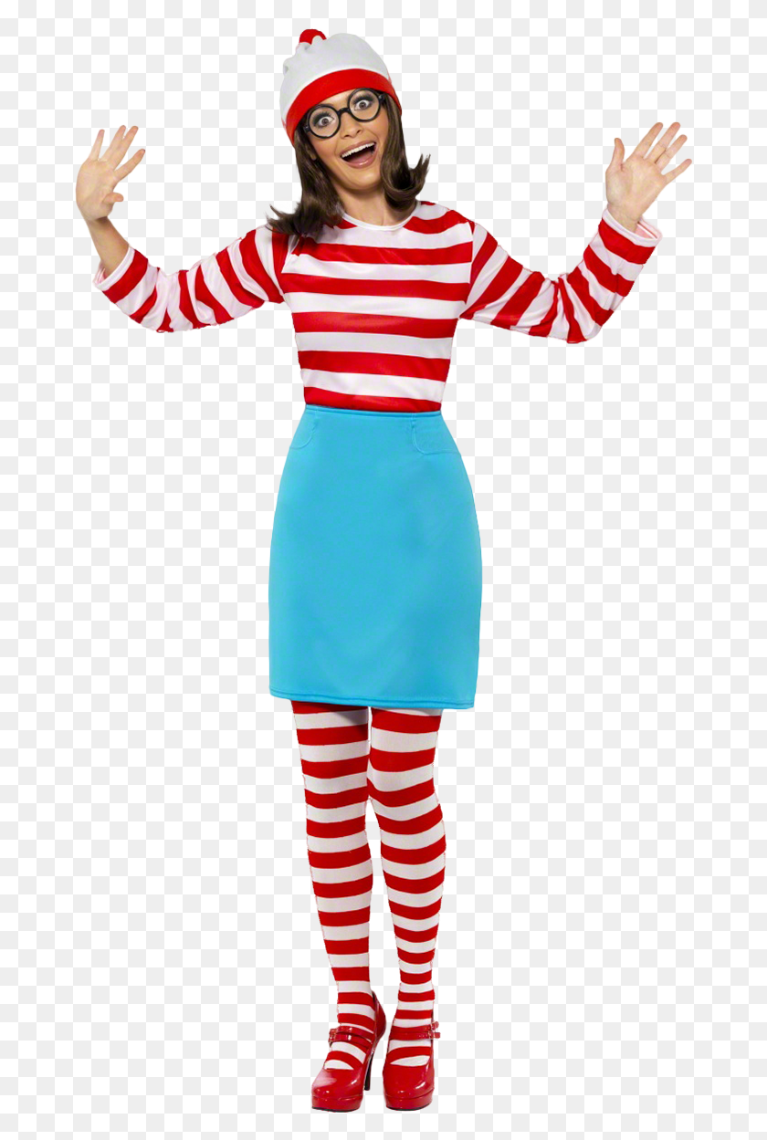 680x1189 Waldo Hat Where39s Wally Wenda Costume, Performer, Person, Clothing HD PNG Download