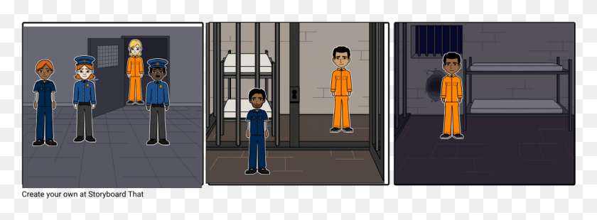 1145x368 Walk Away Cartoon, Prison, Person, Human HD PNG Download