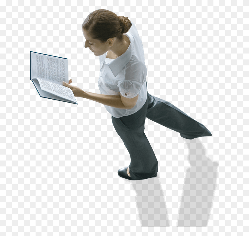637x734 Walk With A Book, Person, Human, Leisure Activities HD PNG Download