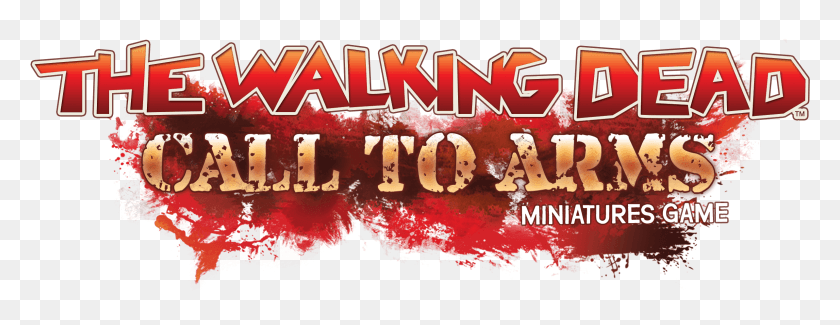 2387x811 Descargar Png / Walking Dead All Out War Png